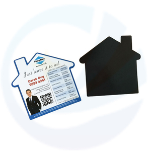 Custom Decorative Personalized House Shape Fridge Magnet