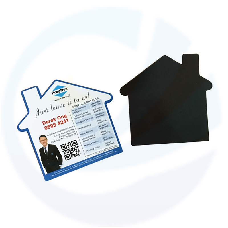 Custom Decorative Personalized House Shape Fridge Magnet