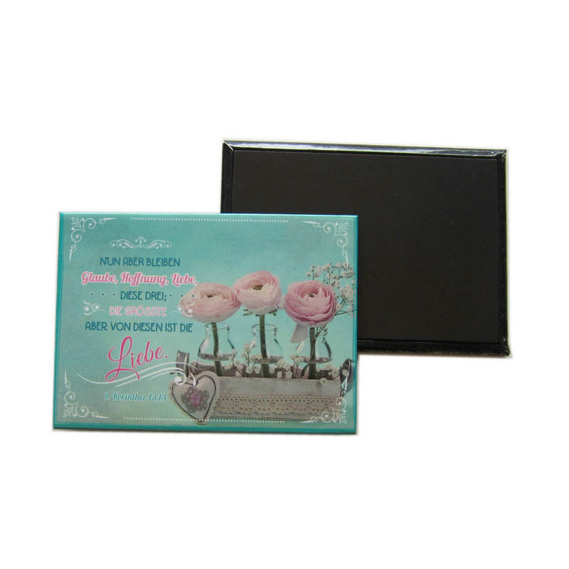 3.55"x2.55" Iron Fridge Magnet Metal Fridge Magnet