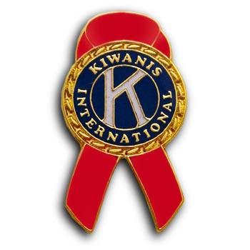 High Quality Customized Collectible Metal Art Crafts Kiwanis club International Pin Lapel Enamel badge
