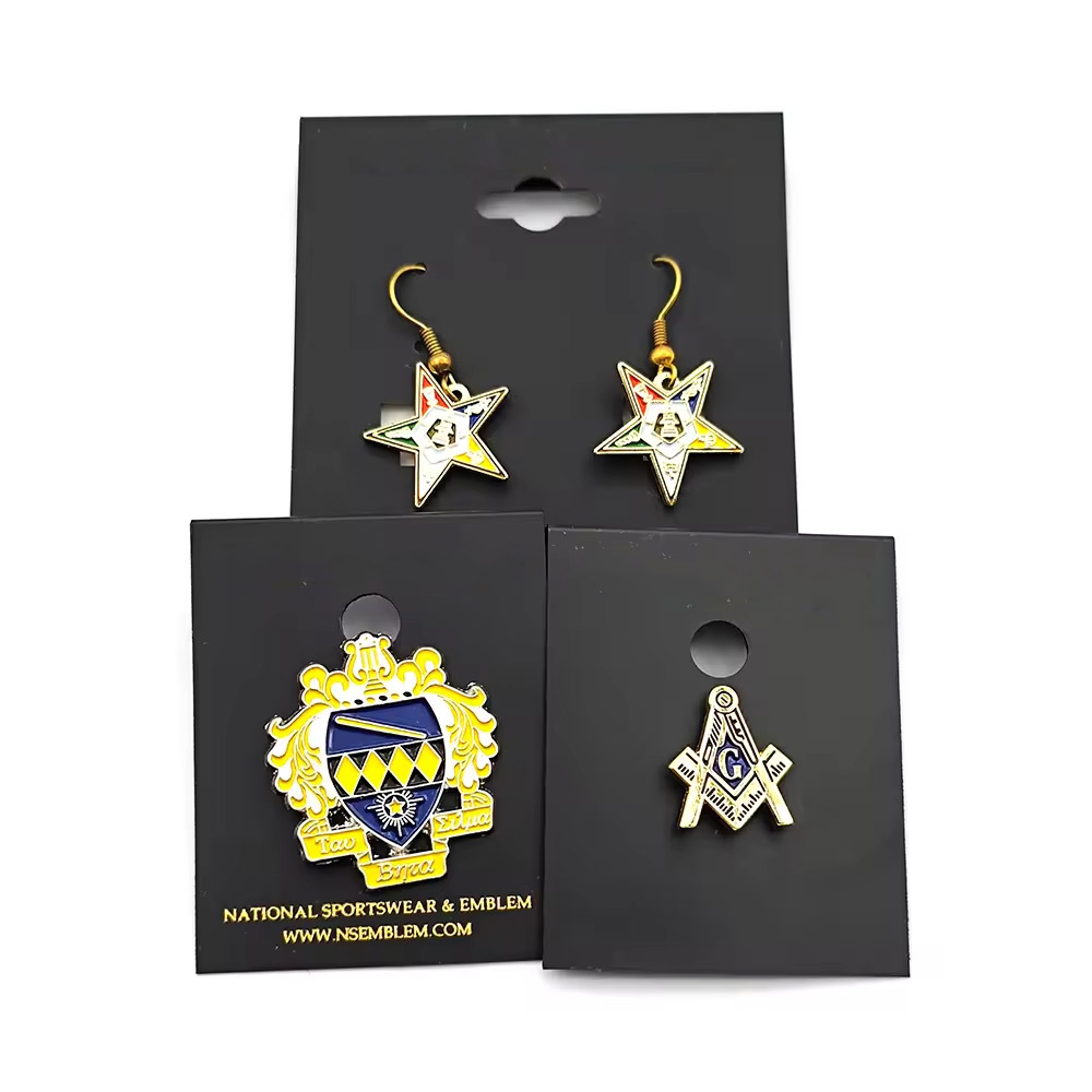 Alpha Theta Omega Alpha Phi Omega Fraternity Crest Pin Christian sorority Badge Letter pin 