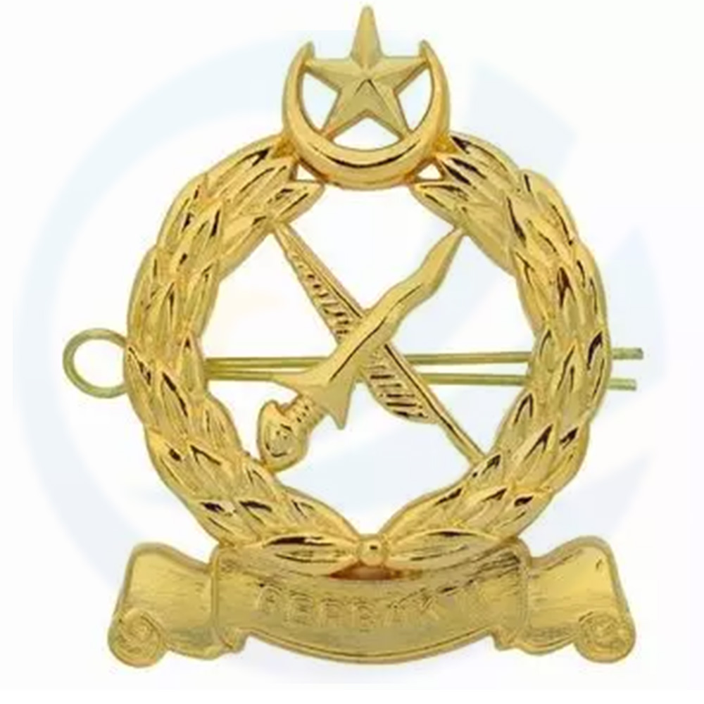 Custom Military Uniform Army Cap Badge