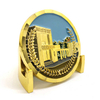 3d Zinc Alloy Challenge Coin Custom Engravable Metal Double Commemorative Souvenir Coin Stainless Steel Coin Charms