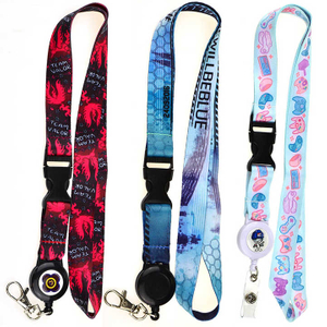 Wholesale High Quality Fashion Hotel Badge Id Card Holder Neck Rope Lanyard