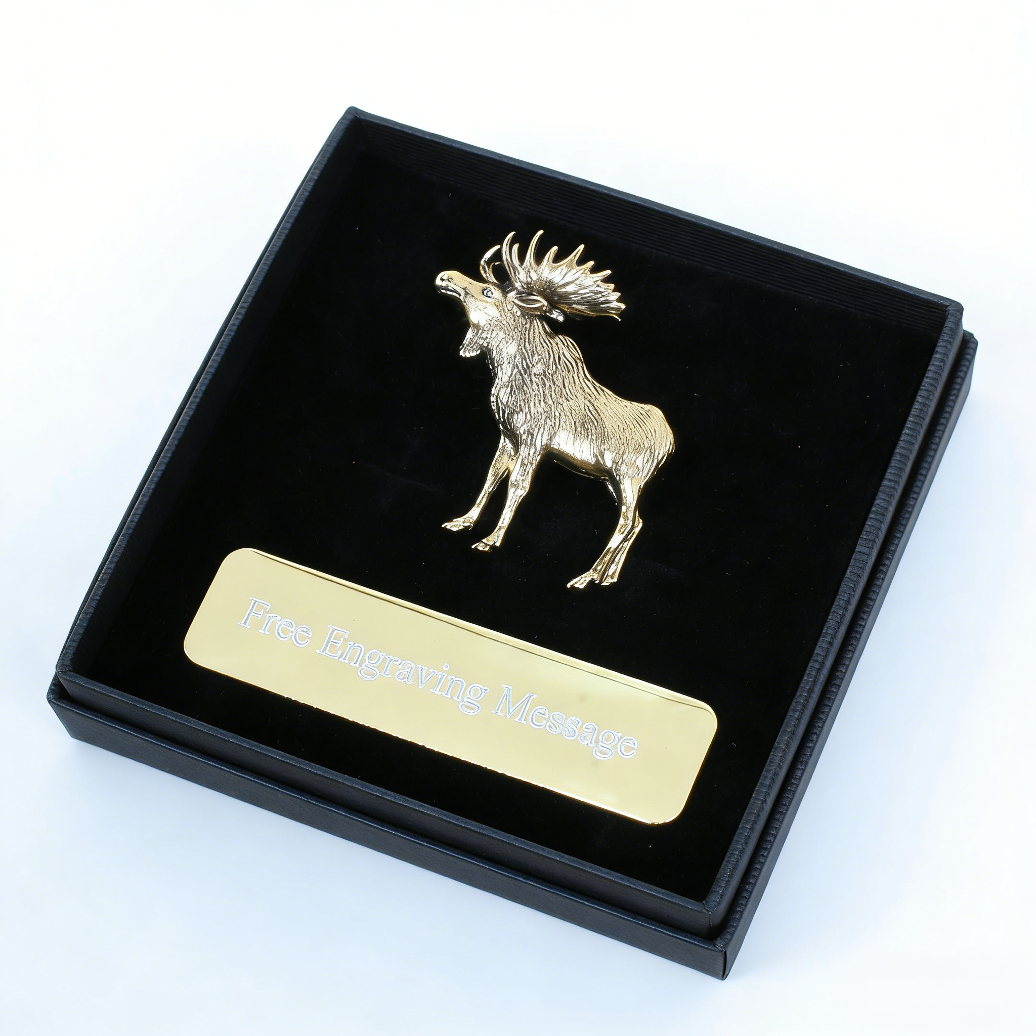 Custom Enamel Lapel Pin for Loyal Order of Moose - Moosehead Emblem Fraternal Organization Badge with Clutch Backing