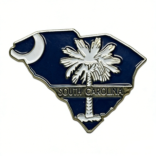 custom South Carolina State Enamel Pin