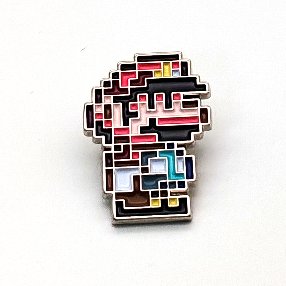 Lapel Badges Labels Wholesale Super Mario Cartoon Anime Pin Mario Bros Enamel Pins Super Mario Metal Pin for Souvenir