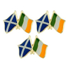 Irish Socialist Republic Irish Flag Enamel Pin Emblem