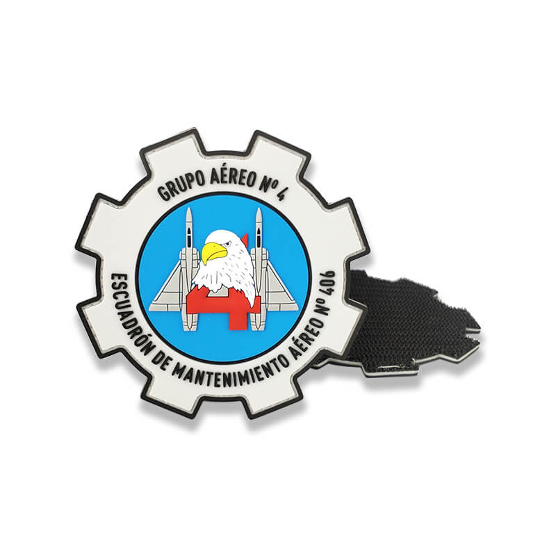 Maker Wholesale Custom Clothing Lable Garment Decoration Cool PVC Patch