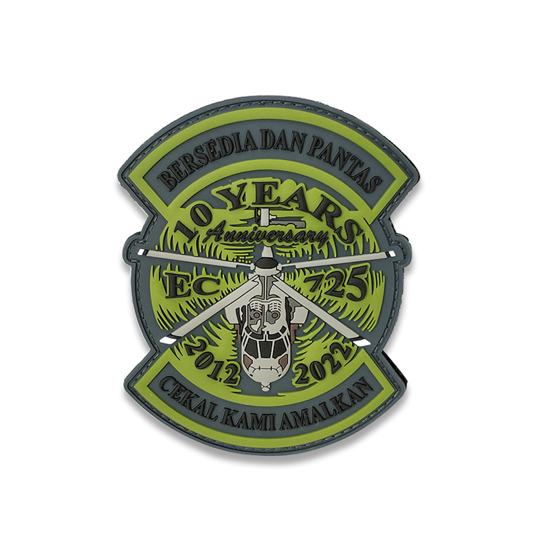 Custom RMAF Unifrom Badge Decoration Accessories PVC Patch